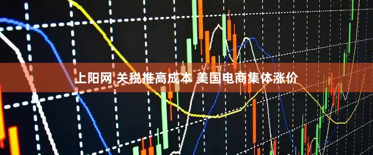 上阳网 关税推高成本 美国电商集体涨价
