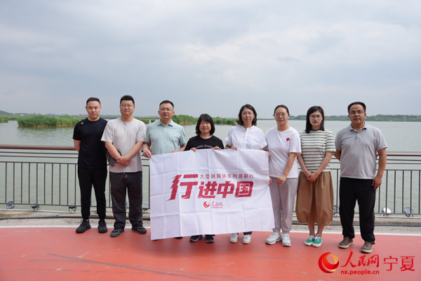 股王配资 人民网“行进中国”调研采访团队走进宁夏