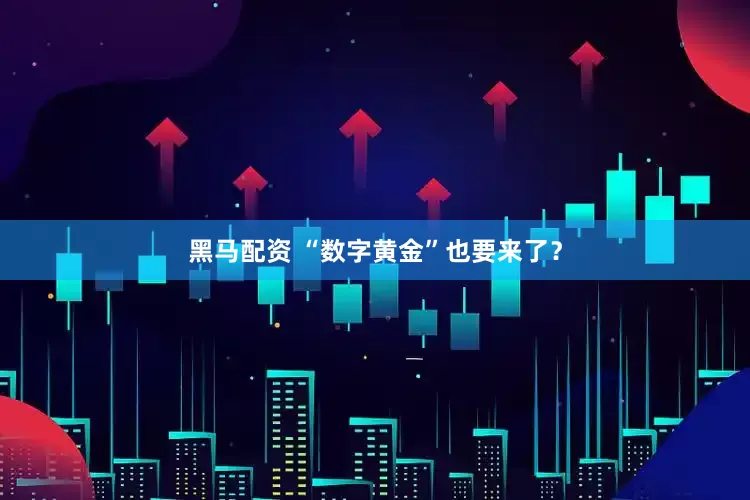 黑马配资 “数字黄金”也要来了？