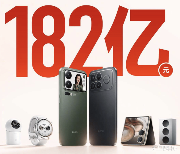 尚红网 182亿元! 小米双11开门红战报公布, 斩获全平台国产手机销量第一